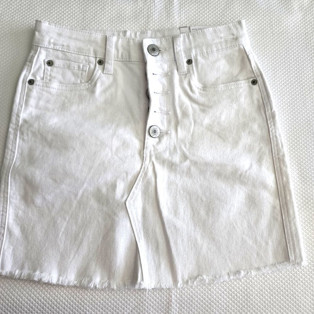 Sts blue Emily 98% cotton 2% spandex mini jean skirt